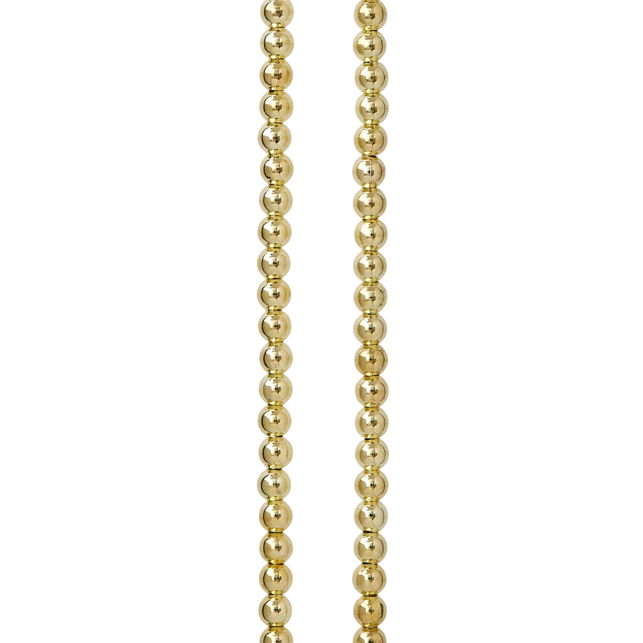 Metallic Gold Round Beads, 4mm by Bead Landing&#x2122;